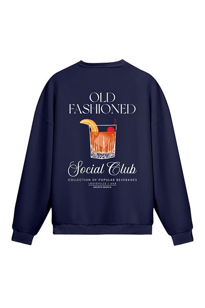 Mounte Bianca Unisex Old Fashined - Κανονικό φούτερ