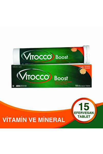 ABDİİBRAHİM Vitocco Boost 15 Efervesan Tablet