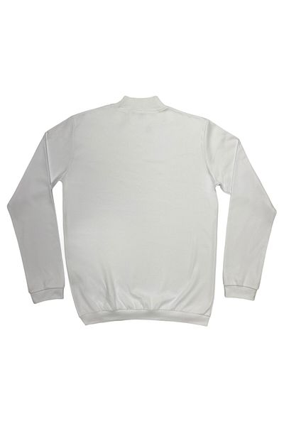 Masimar Men's 30/1 Combed Interlock Fabric Flexible Regular Fit Half Fisherman Sweatshirt
