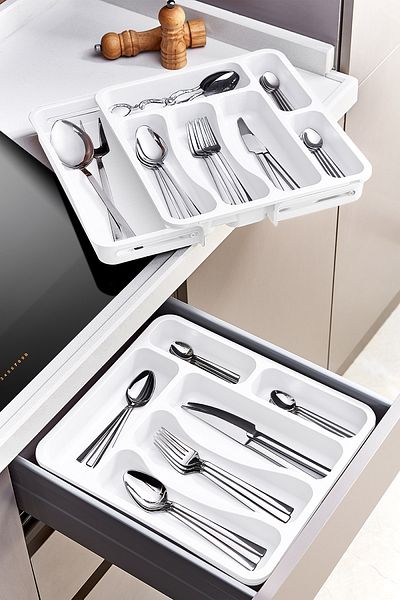 Doreline Practical Single Sided Openable Drawer - Spoon Holder, Ladle