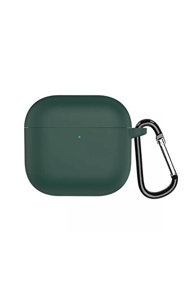 Microsonic Kulak İçi Kulaklık Kılıf Askılı Mat Silikon Koyu Yeşil
