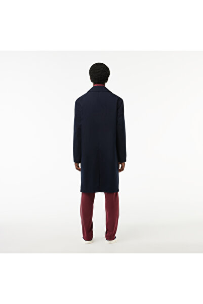 Lacoste Erkek Gömlek Yaka Lacivert Mont