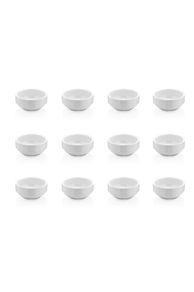 Ermiya Moll Melamin Sos Kasesi 12 Parça 6cm