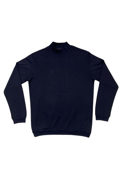 Masimar Men's 30/1 Combed Interlock Fabric Flexible Regular Fit Half Fisherman Sweatshirt
