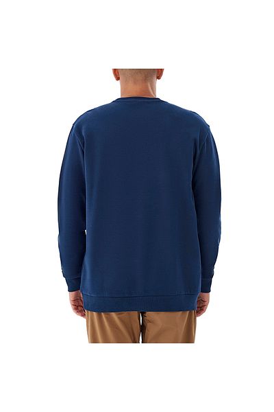 Columbia Суитшърт Bar Split Crew Erkek Mavi Outdoor CS0274-466