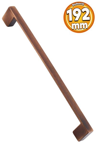 Badem10 Castel antic cupru antic metal 192 mm mobilier bucătărie sertar capac dulap dulap mâner mâner