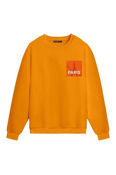 Mounte Bianca Unisex Paris - Κανονικό φούτερ