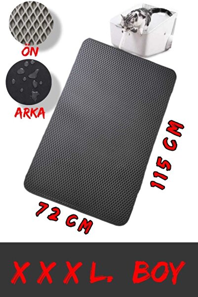 Genel Markalar Elekli Kedi Kumu Paspası Büyük Boy 115x72 Cm Çift Taraflı Su Geçirmez Malzeme