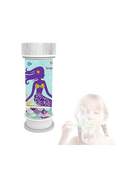 Le Mabelle Lilac Mermaid Themed 4-Piece Foam Balloon Set