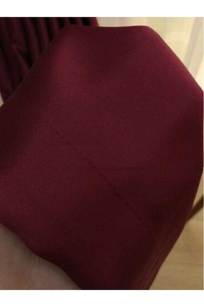 NİVEMESHOME Claret Red Blackout Flat Blackout Sunshade Apm