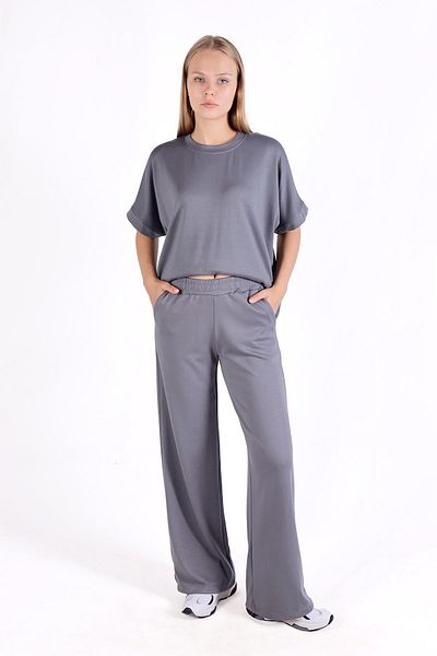 Rays 18629 Short Sleeve Set Dark Gray