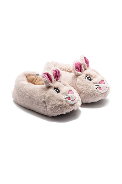 Twigy Beige Nara Women's Animal Slippers - 36/41