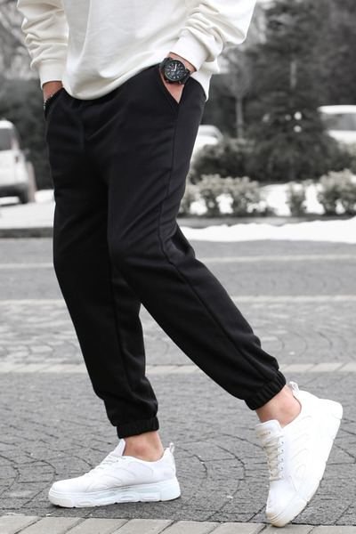 ruNadeS Ανδρικό παντελόνι Jogger με ελαστικά πόδια