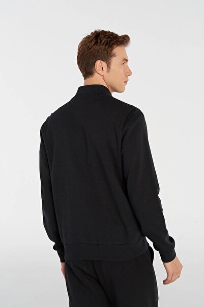 hummel Μαύρο μπουφάν με φερμουάρ HMLFELIX