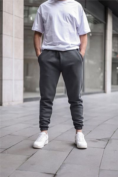 ruNadeS Ανδρικό παντελόνι Jogger με ελαστικά πόδια