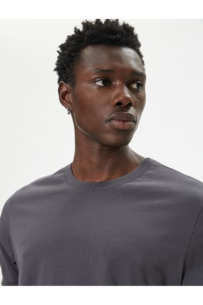 Koton Slim Fit Crew Neck Basic T-Shirt - Short Sleeve