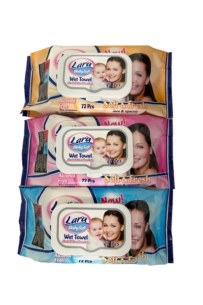 Lara Kozmetik Sepeti - Deodorant, Islak M., Traş Köpüğü, Kulak Ç., Makyaj Pedi, Temizleyici Sprey