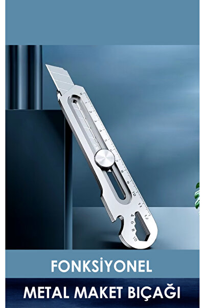 Vox Art Çelik Maket Bıçağı - Çok Fonksiyonlu