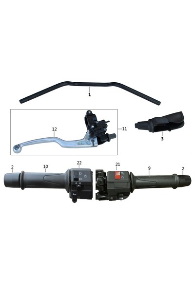 Bajaj AVENGER STREET 150 STOPLAMA 2 NUMARALI PARÇA