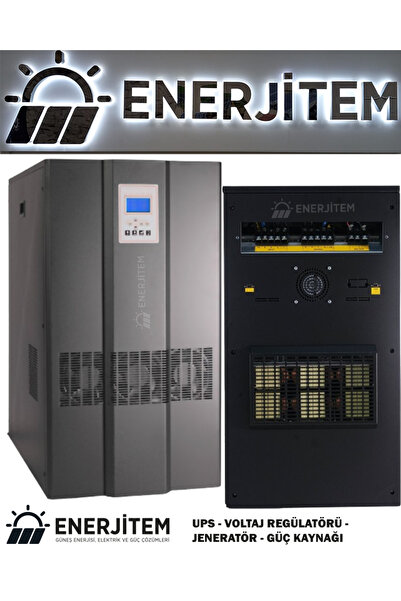 ENERJİTEM 100 Kva Trifaze 3f/3f UPS, Aküsüz, Kesintisiz Güç Kaynağı