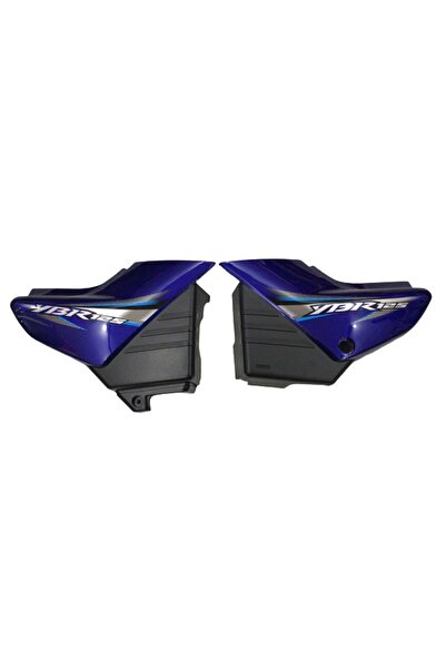 Yamaha YBR 2004-2009 SAĞ SOL AKÜ KAPAKLARI MAVİ TAKIM İTHAL