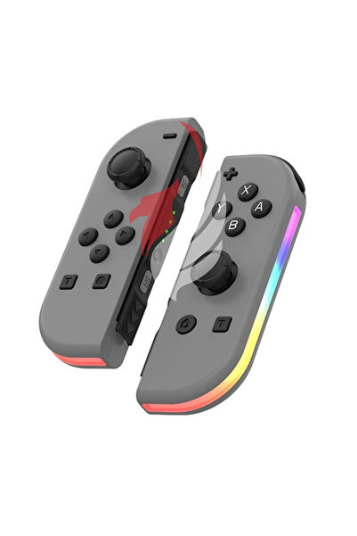 RAYTENG Switch Oled Lite Uyumlu Rgb Işıklı Titreşimli Uzun Şarjlı Joy-con