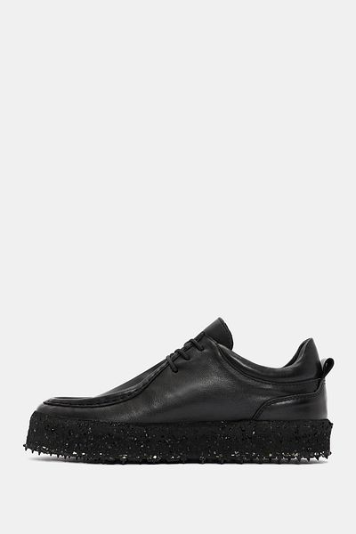 Bestyle Tenis Paris negru din piele naturală pentru femei