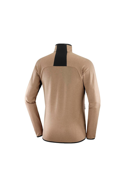 Salomon Essential Ltwarm Fz Men's Beige Fleece Men's Fleece Lc2224400