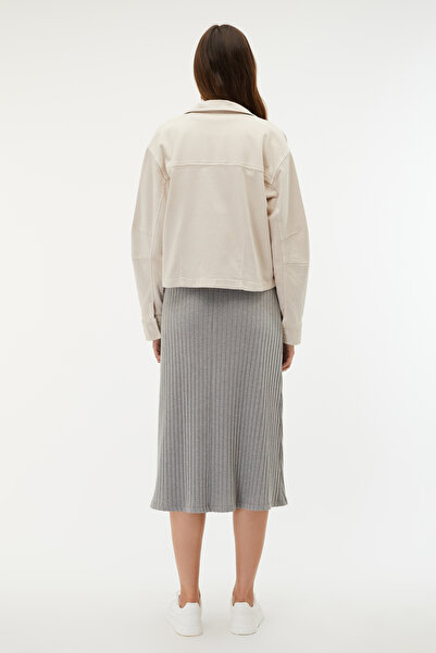 Mudo Vertical Collar Double Pocket Jacket