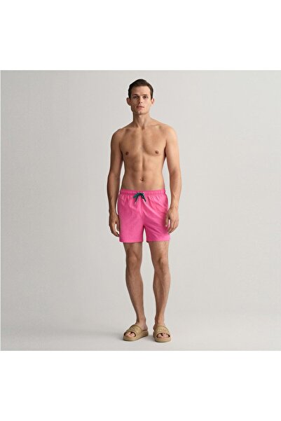 Gant Erkek Pembe Classic Fit Mayo Şort