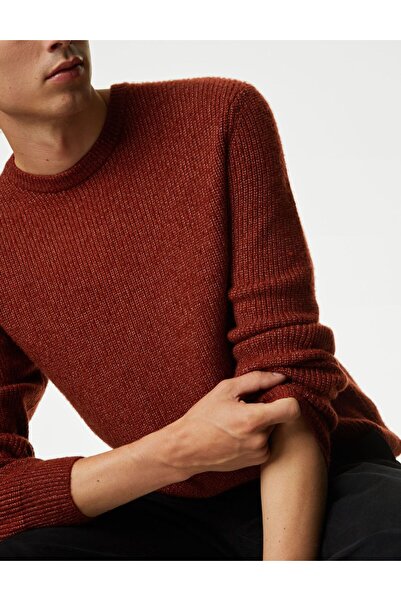 Marks & Spencer Regular Fit Yuvarlak Yaka Kazak