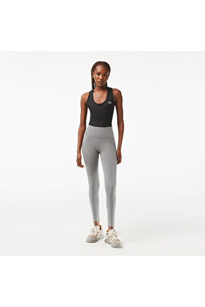 Lacoste SPORT Kadın Slim Fit Gri Tayt