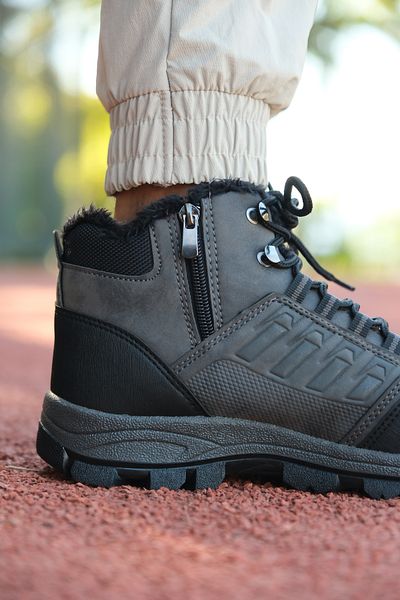 Riccon Uzené unisex boty s kožešinou 0012x6