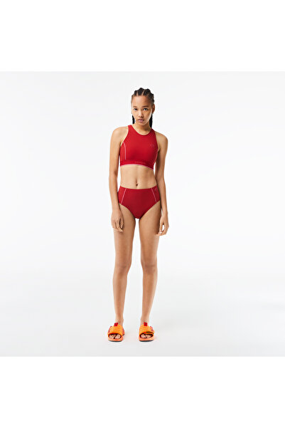 Lacoste Kadın Bordo Bikini Altı