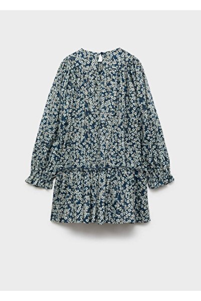 MANGO Kids Çiçekli elbise