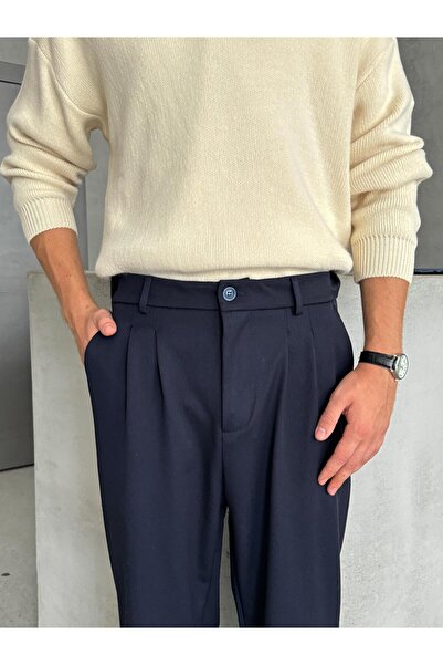 HYMAN Чоловічі штани з широкими штанинами