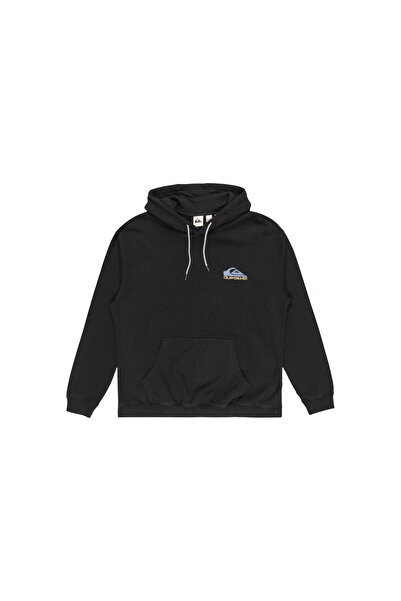 Quiksilver Apog Heritage Hoodie Men's Green Sweatshirt Men's Sweatshirt Eqyft04912