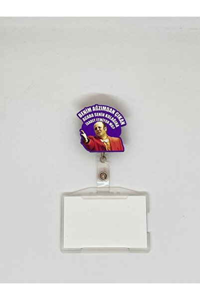 Sağlıkçı Shopping Suport pentru carduri Yoyo cu tematică Ismail Abi Suport pentru carduri Yoyo pentru guler