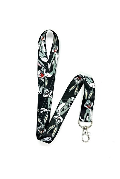 Sağlıkçı Shopping Bugs Bunny 2 Temalı Boyun İpi Kart Askısı