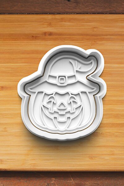 Hobist قالب كوكي الهالوين على شكل يقطين الساحرة وقالب لب السكر