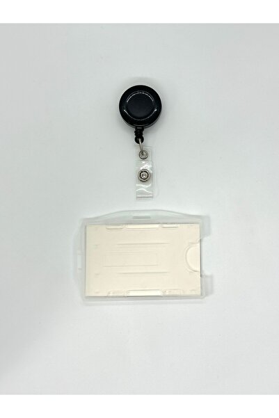 Sağlıkçı Shopping 1 buc. Yoyo negru pentru insignă de identificare a personal...