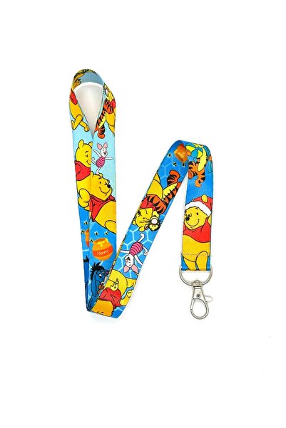 Sağlıkçı Shopping Winnie The Pooh 2 Temalı Boyun İpi Kart Askısı