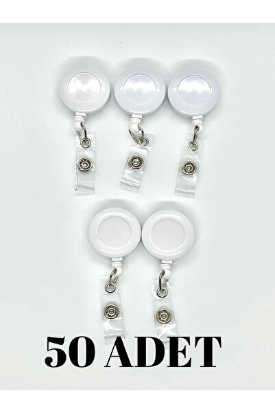 Sağlıkçı Shopping 50 штук білих пластикових тримачів для карток Yoyo