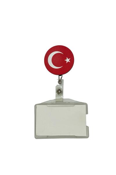 Sağlıkçı Shopping Suport pentru carduri Yoyo cu tematică drapel turcesc Supor...