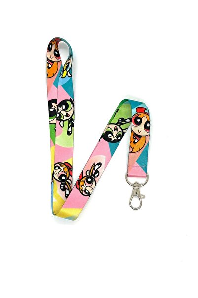 Sağlıkçı Shopping Curea pentru carduri cu șnur tematic PowerPuff Girls 3