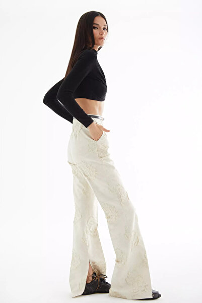 Keikei Siyah triko uzun kol kısa bluz