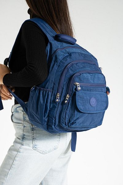 DUOMİNO Crinkle Waterproof Dimensiune mare Bleumarin Clinker Rucsac/laptop Geantă de școală de călătorie Liceu