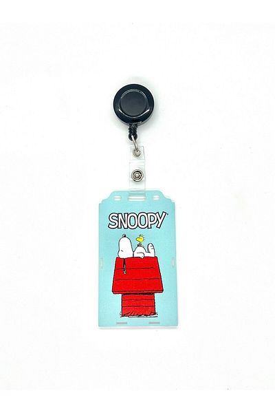 Sağlıkçı Shopping Snoopy 1 Protector de card pentru container vertical pentru carduri