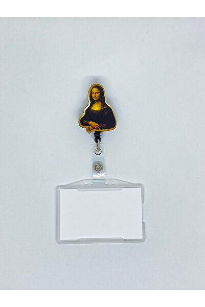 Sağlıkçı Shopping حامل بطاقة يويو تحت عنوان الموناليزا حامل شارة يويو