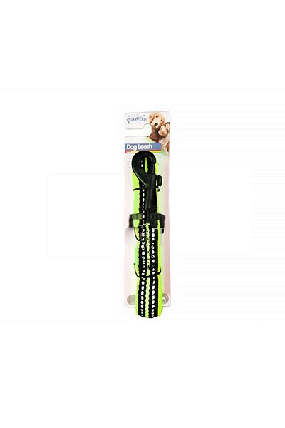 Pawise Reflective Green Dog Collar 15mm 120cm 543133